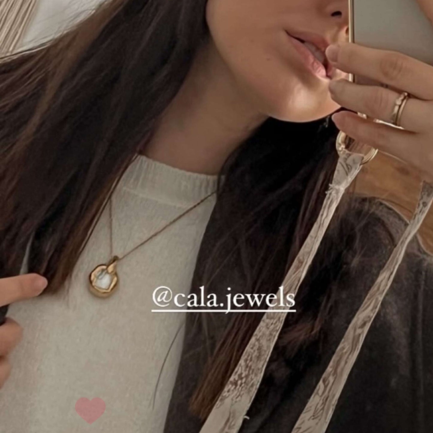 Perla Oval Plata