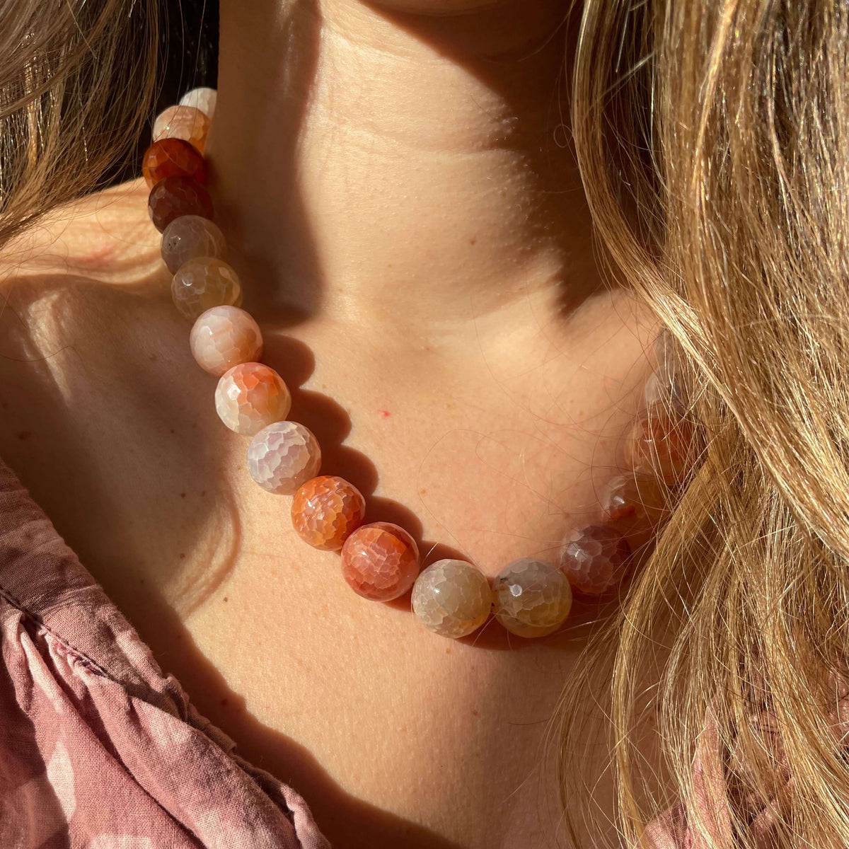 Collar Àgata Fuego