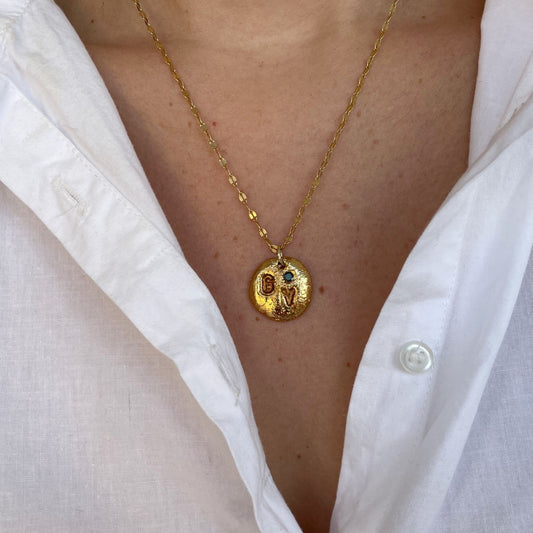 Medalla Esmeralda Personalizada