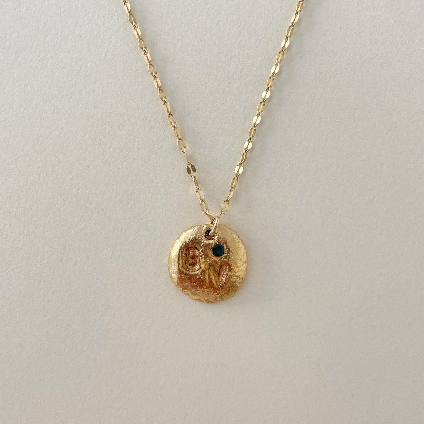 Medalla Esmeralda Personalizada