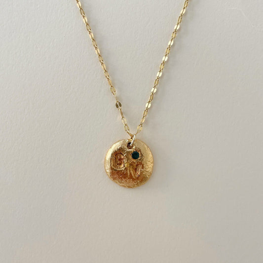 Medalla Esmeralda Personalizada