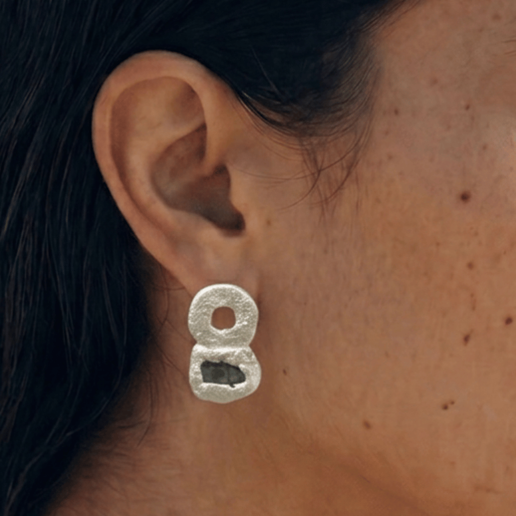 Pendientes Barrocos Plata Mini