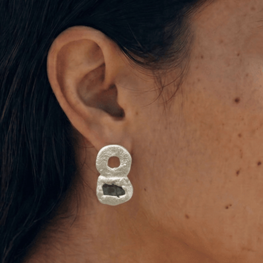 Pendientes Barrocos Plata Mini